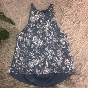 Halter Top Floral Top